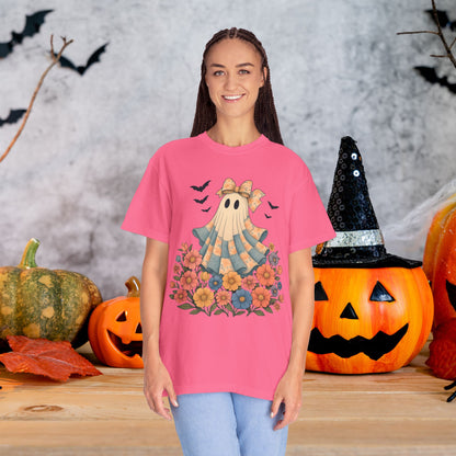 Spooky Ghost Graphic Tee | Unisex Halloween Costume Shirt