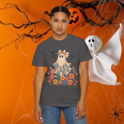 Spooky Ghost Graphic Tee | Unisex Halloween Costume Shirt