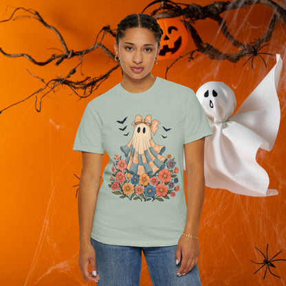 Spooky Ghost Graphic Tee | Unisex Halloween Costume Shirt