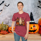 Halloween-Themed Unisex T-Shirt, Boo-tiful Nights Magical Frights Tee, Ghost & Pumpkin Shirt, Spooky Season Fashion