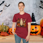 Halloween-Themed Unisex T-Shirt, Boo-tiful Nights Magical Frights Tee, Ghost & Pumpkin Shirt, Spooky Season Fashion