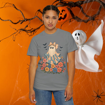 Spooky Ghost Graphic Tee | Unisex Halloween Costume Shirt