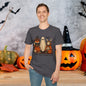 Halloween-Themed Unisex T-Shirt, Boo-tiful Nights Magical Frights Tee, Ghost & Pumpkin Shirt, Spooky Season Fashion
