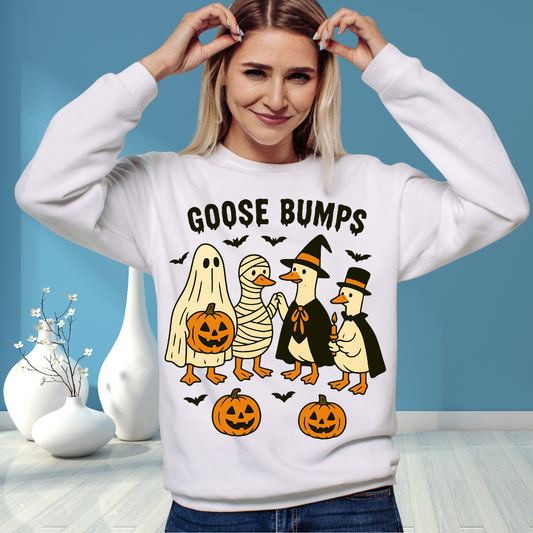 Halloween Ghouls Sweatshirt, Cozy Halloween Crewneck, Fall Fashion, Gift for Her, Halloween Apparel, Unisex Sweatshirt